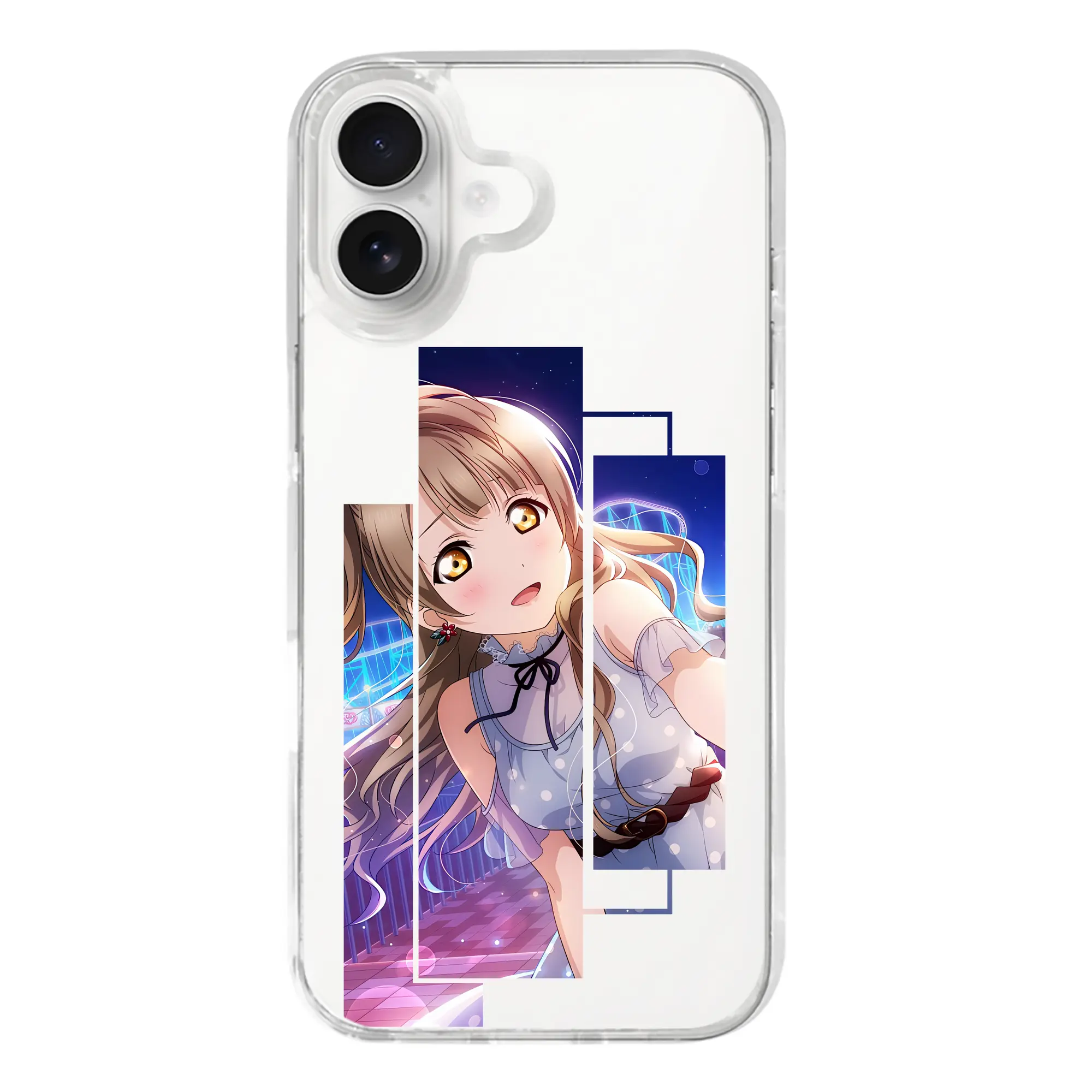 Love Live! グッズ,南ことり - iPhone 17シリーズ 透明スマホケース – 薄型・耐衝撃・精密フィット保護カバー